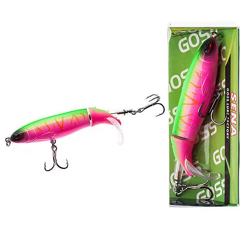 Воблер для ловли щуки судака окуня Goss Screw Plopper 90 мм 12 г поверхностный на хищника 1